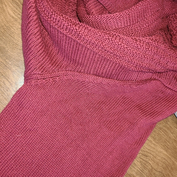 Vicki Wayne Vintage burgundy knit sweater Sz 2X - Picture 3 of 5